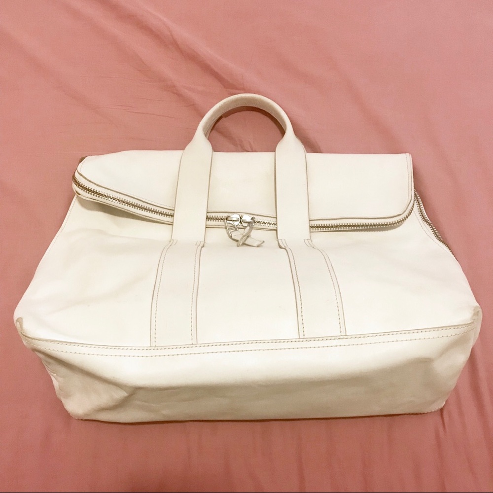 3.1 Phillip Lim 31 White leather Hour bag